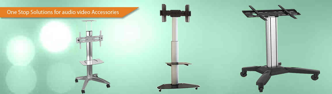 <p class='sss'>Display Floor stand Trolley</p>20 yrs of experience in Audio Visual Industry